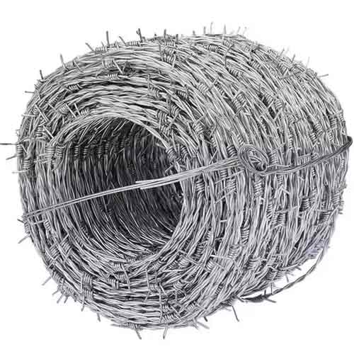 barbed wire anti climb fence for factory farm field cattle horse fence