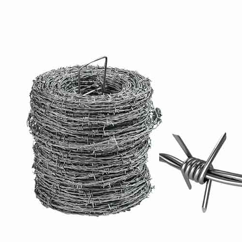 Factory Galvanized /PVC Coated Barbed Wire Barbed Wire Fence