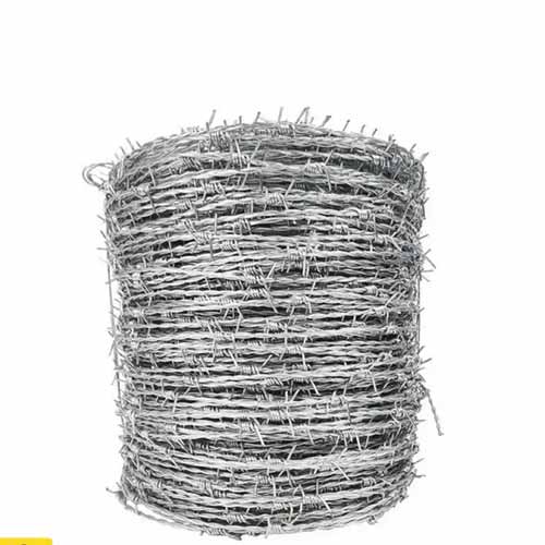 14 Gauge 15 Gauge Galvanized Barbed Wire Prison Barbed Wire Fence