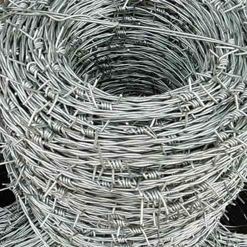 Hot Sale Hot Dipped Galvanized Barb Wire Fencing 500 Meters Barbed Wire Fence Spools