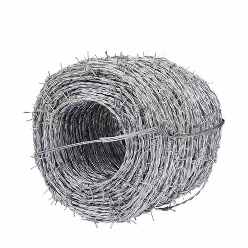 Wholesale Stainless Steel prison Barbed Wire Single Galvanized Fence Electric Rolls Barbed Wire