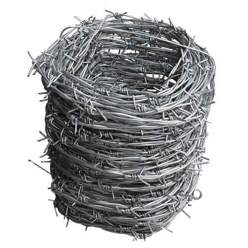 Reverse Twist Barbed Wire Fence Topper for Residential Perimeter Area Protection